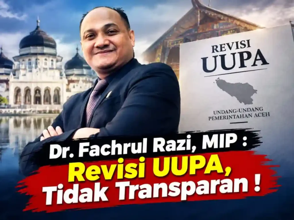 Revisi UUPA Jangan Berhenti di Angka 2,5 Persen, Fachrul Razi Desak Draf Dibuka ke Publik